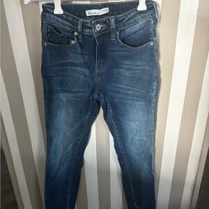 KanCan Dark Blue Ankle Jeans
